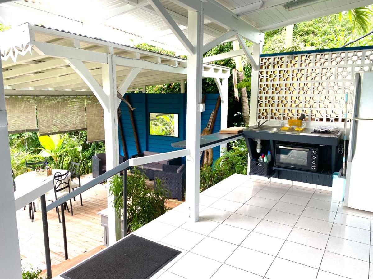Lodge Pamplemousse Avec Piscine Privative , Dans Parc Calme A 500 M Plage Le Carbet Exterior photo